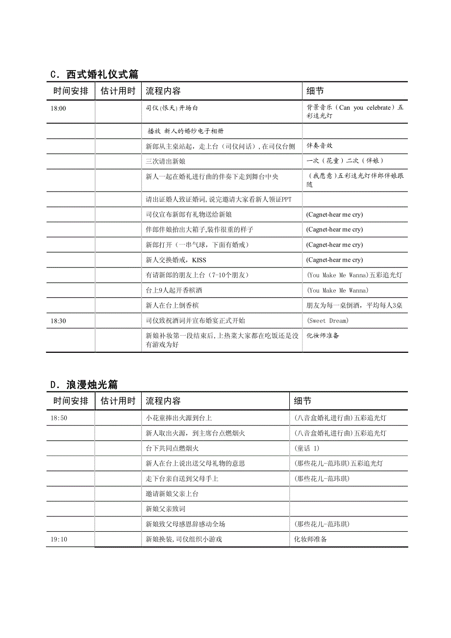 婚礼流程-NRdoc - 篱笆网_第2页