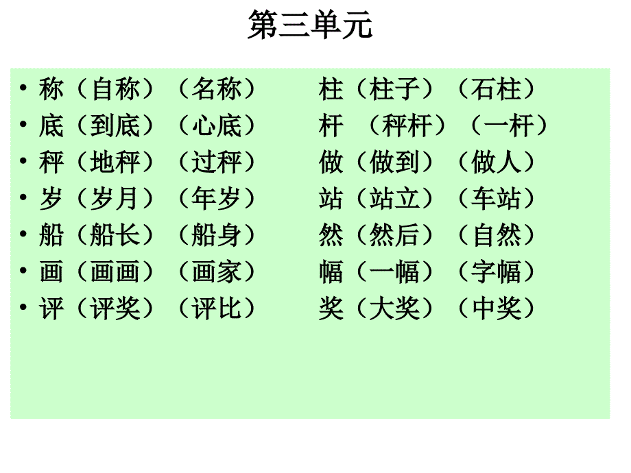 第三单元知识要点复习_第2页