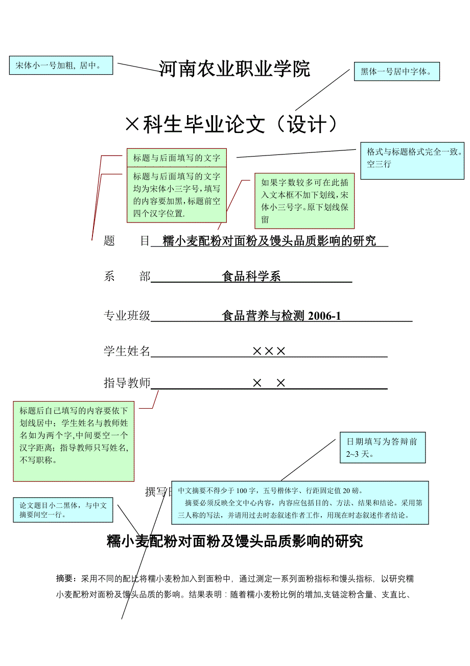 食品营养与检测论文格式_第1页