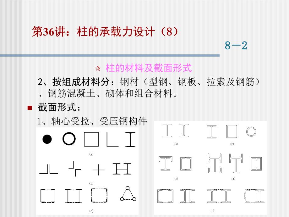 东大工程结构设计原理课件08 柱的结构形式及破坏类型_第3页