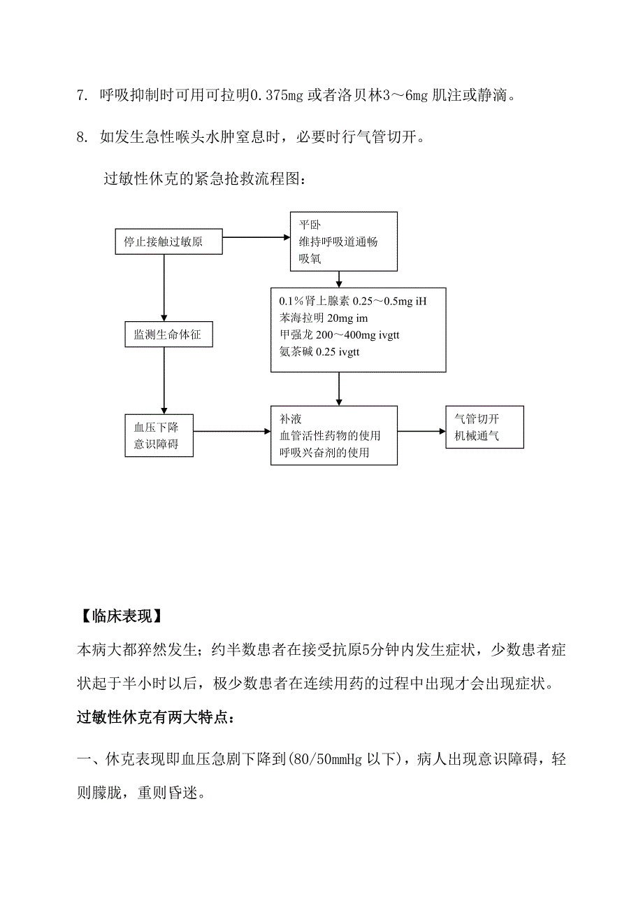 气管镜检查应急预案-过敏性休克_第2页