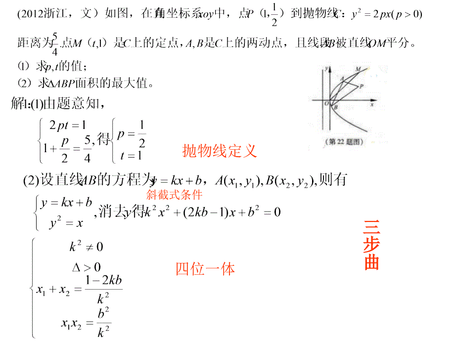 高三复习解析几何中的最值问题_第4页