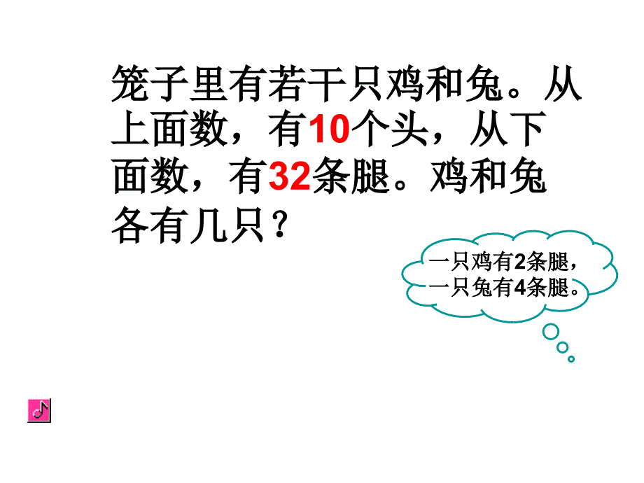 新人教版小学数学六年级上册《鸡兔同笼》 (2)_第3页