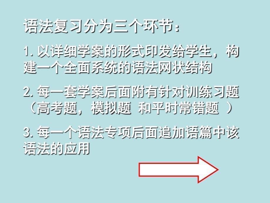 高考英语语法复习策略_第5页