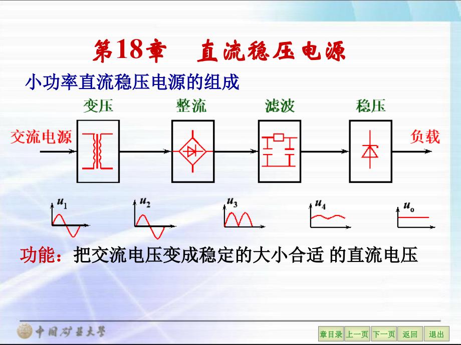 电子技术-第18章-直流稳压电源_第4页