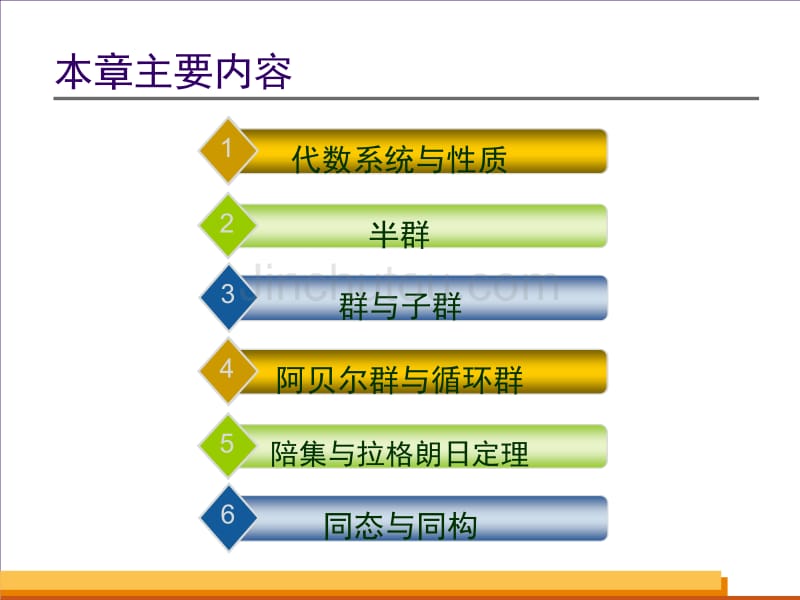 离散数学课件 第五章 代数结构_1_第3页