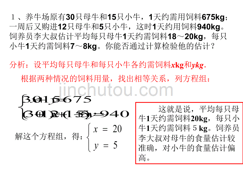 应用问题与二元一次方程组1_第2页