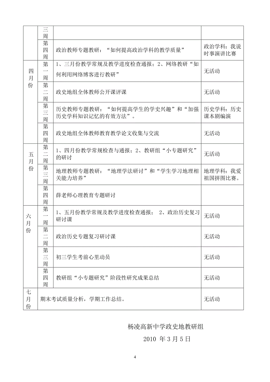 2009~2010学年第二学期_第4页