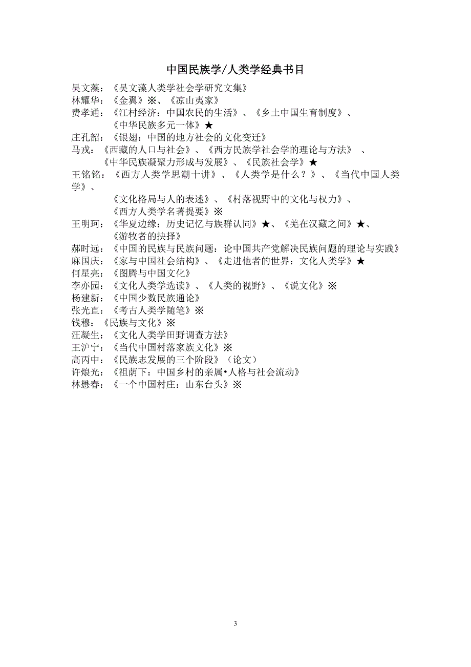 民族学专业书目推介_第3页