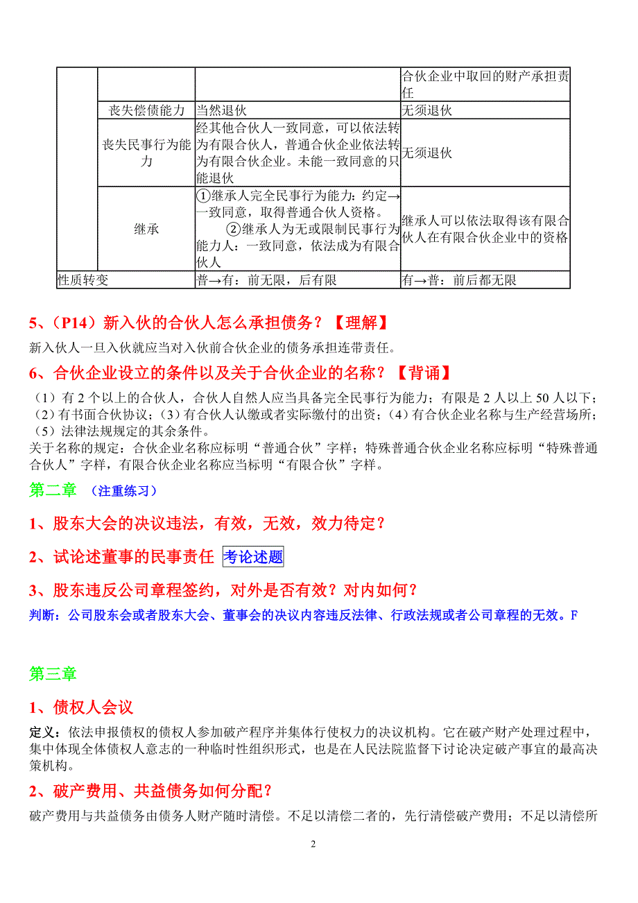 经济法整理(完整版)(1)_第2页