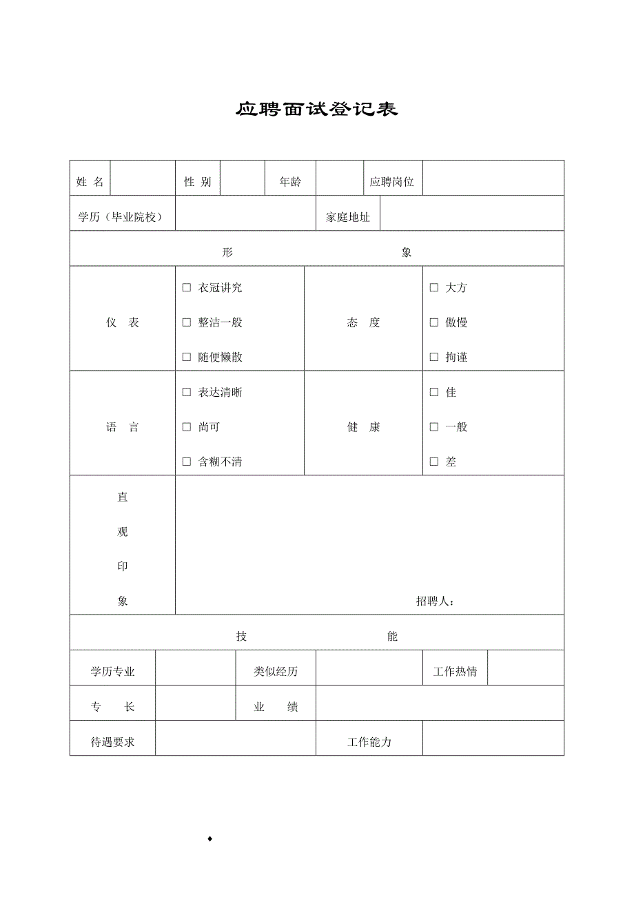 昆山男科医院行政表格_第4页