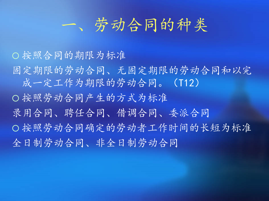 法律法规课件  劳动合同的订立(1)_第3页