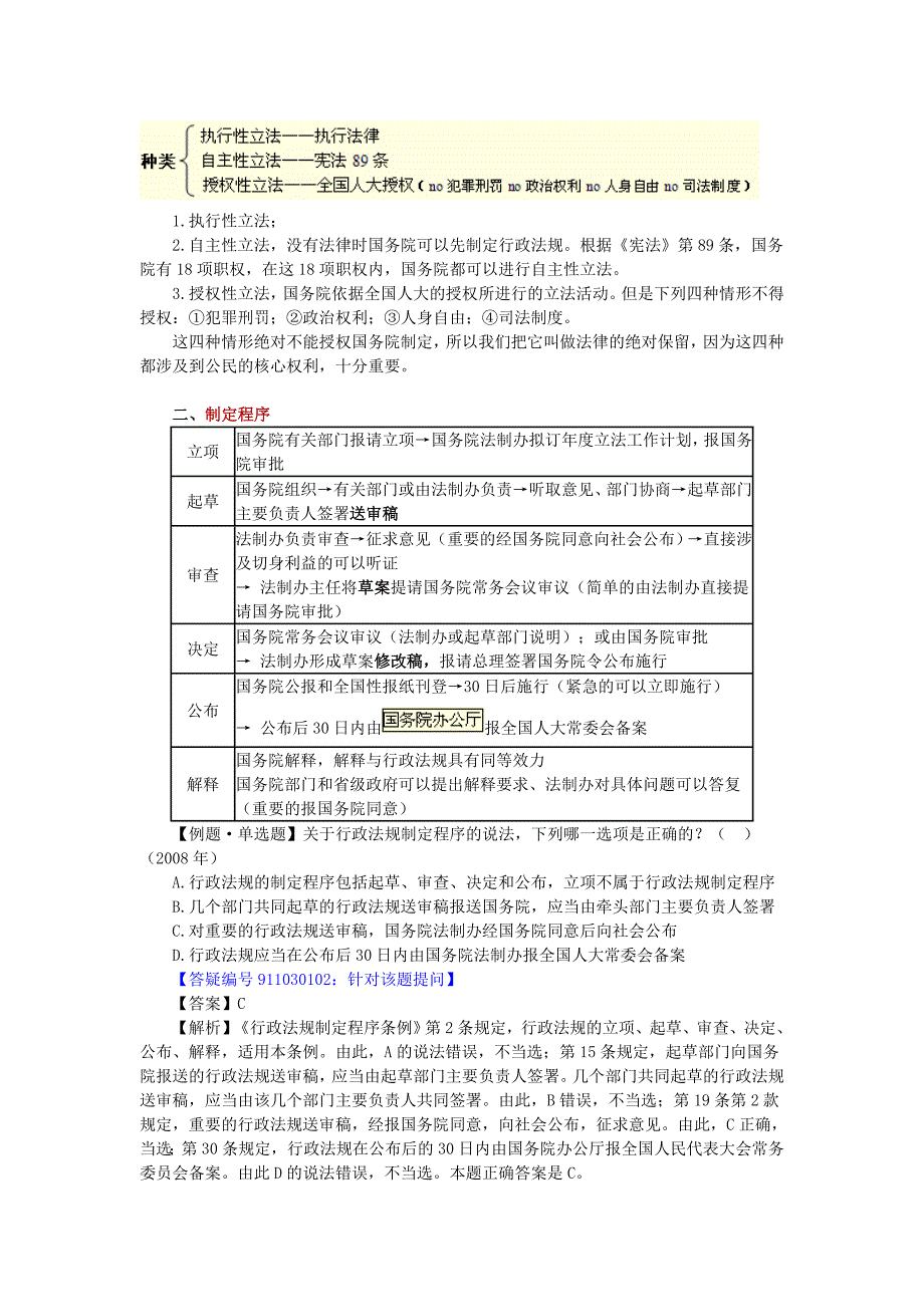 司法考试行政法第三张抽象行政行为讲义_第4页