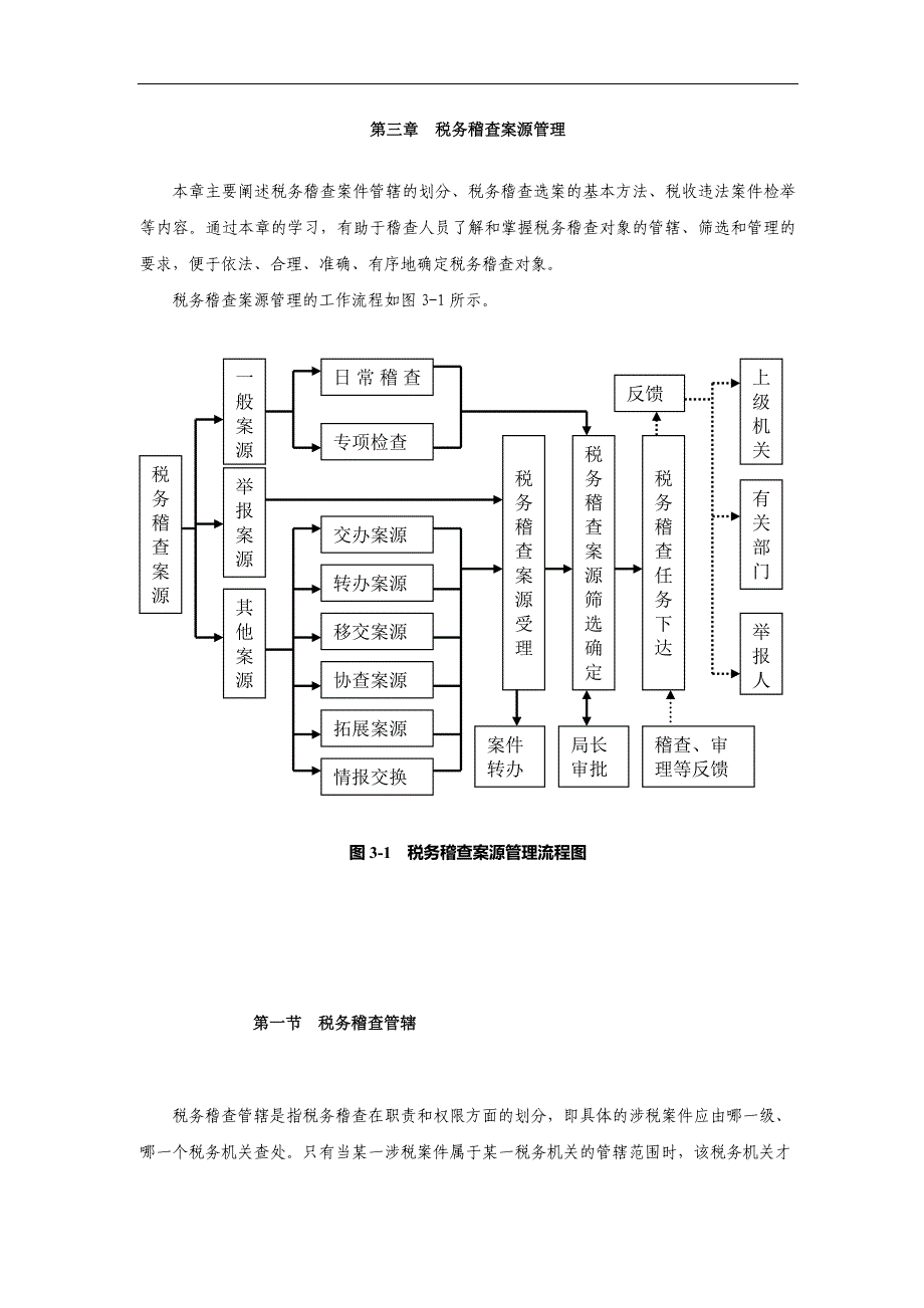 法律知识 005  第三章  税务稽查案源管理_第1页