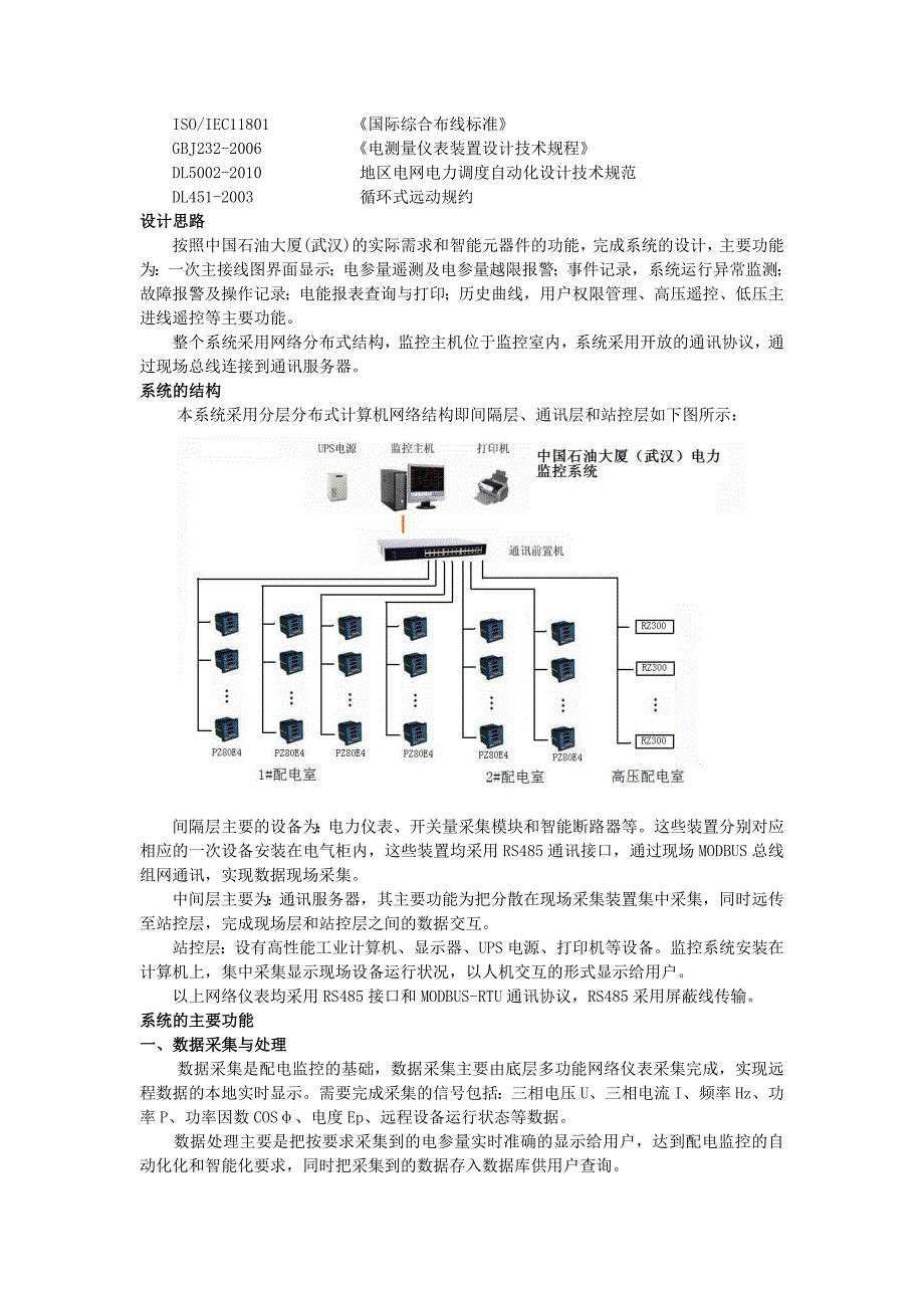 武汉石油大厦电力监控系统总结_第2页