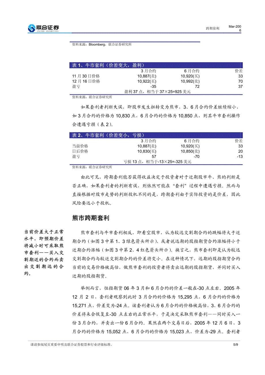 股指期货的跨期套利_1_第5页