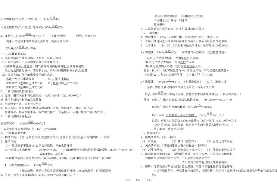 九年级化学知识点汇总_新人教[整理]人教版_第5页