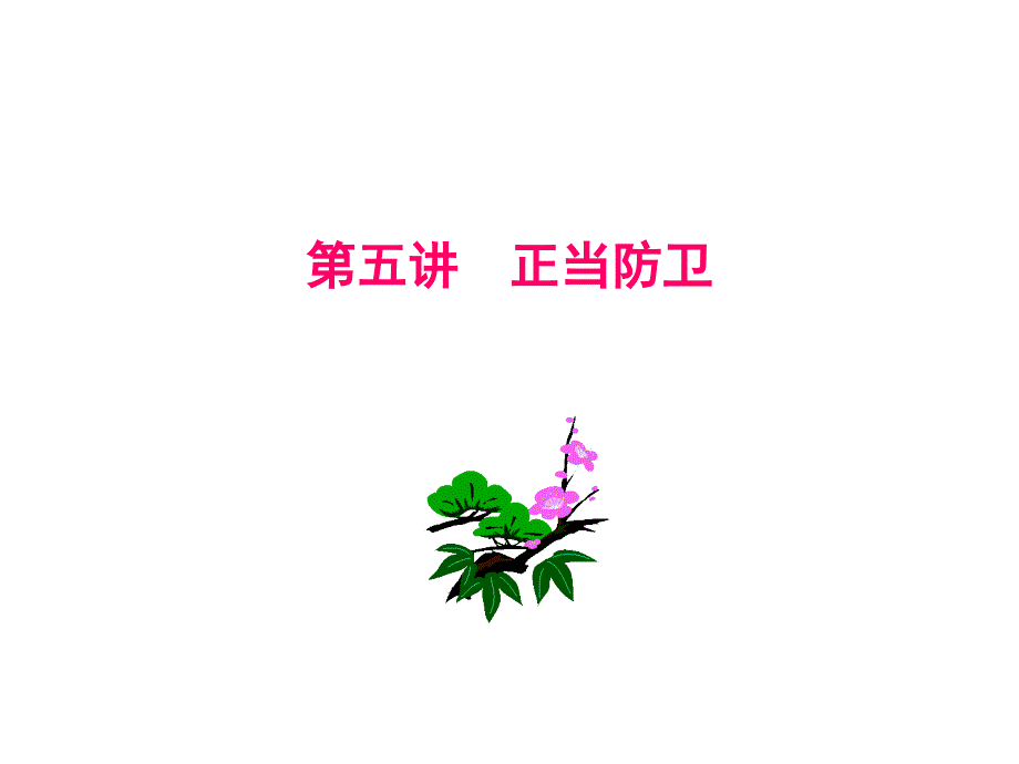 正当防卫 课件_第1页