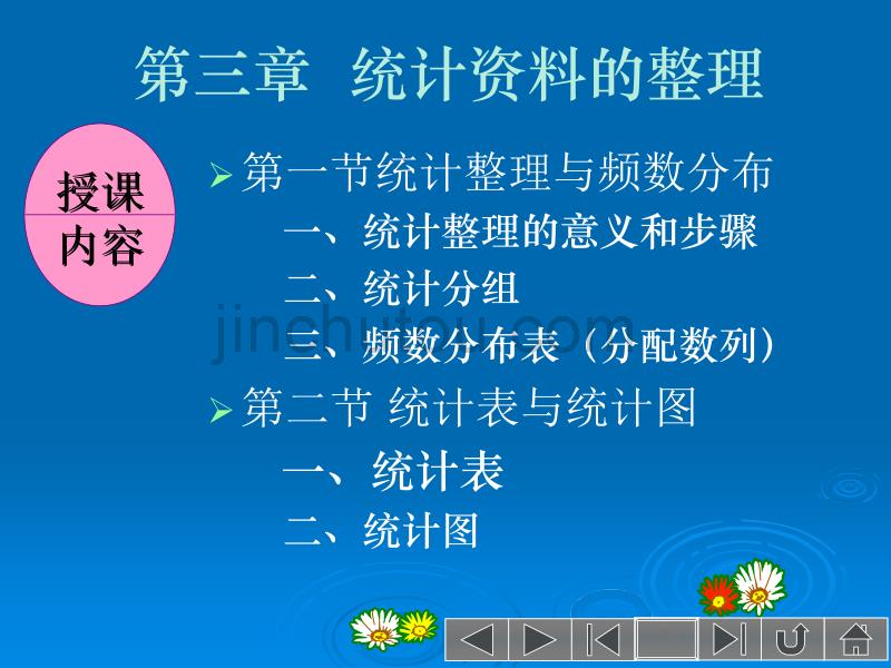 统计资料的整理 最新教学课件_第1页