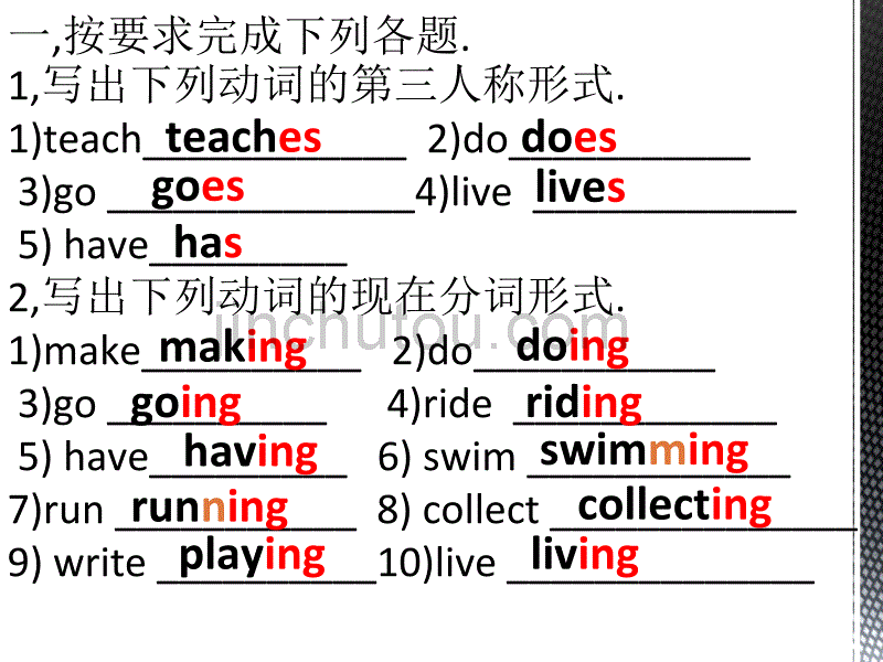 精品课件  人教版小学英语六年级上册Unit4_第4页