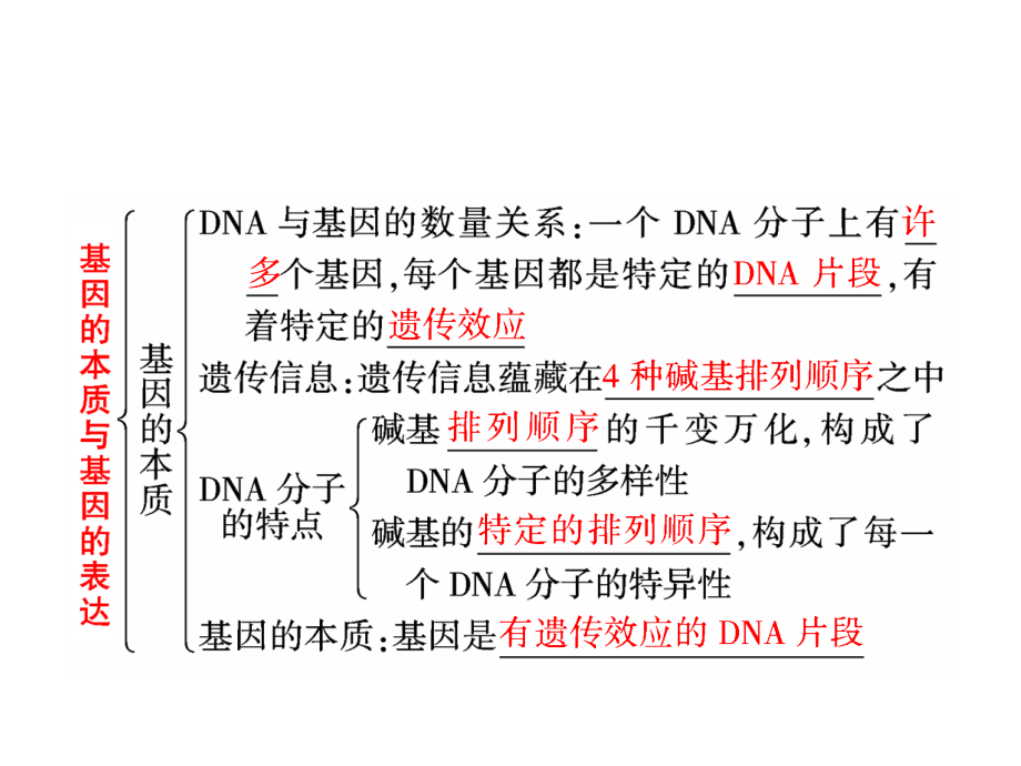 必修二+第三单元+第三讲+基因的本质与基因的表达_第3页