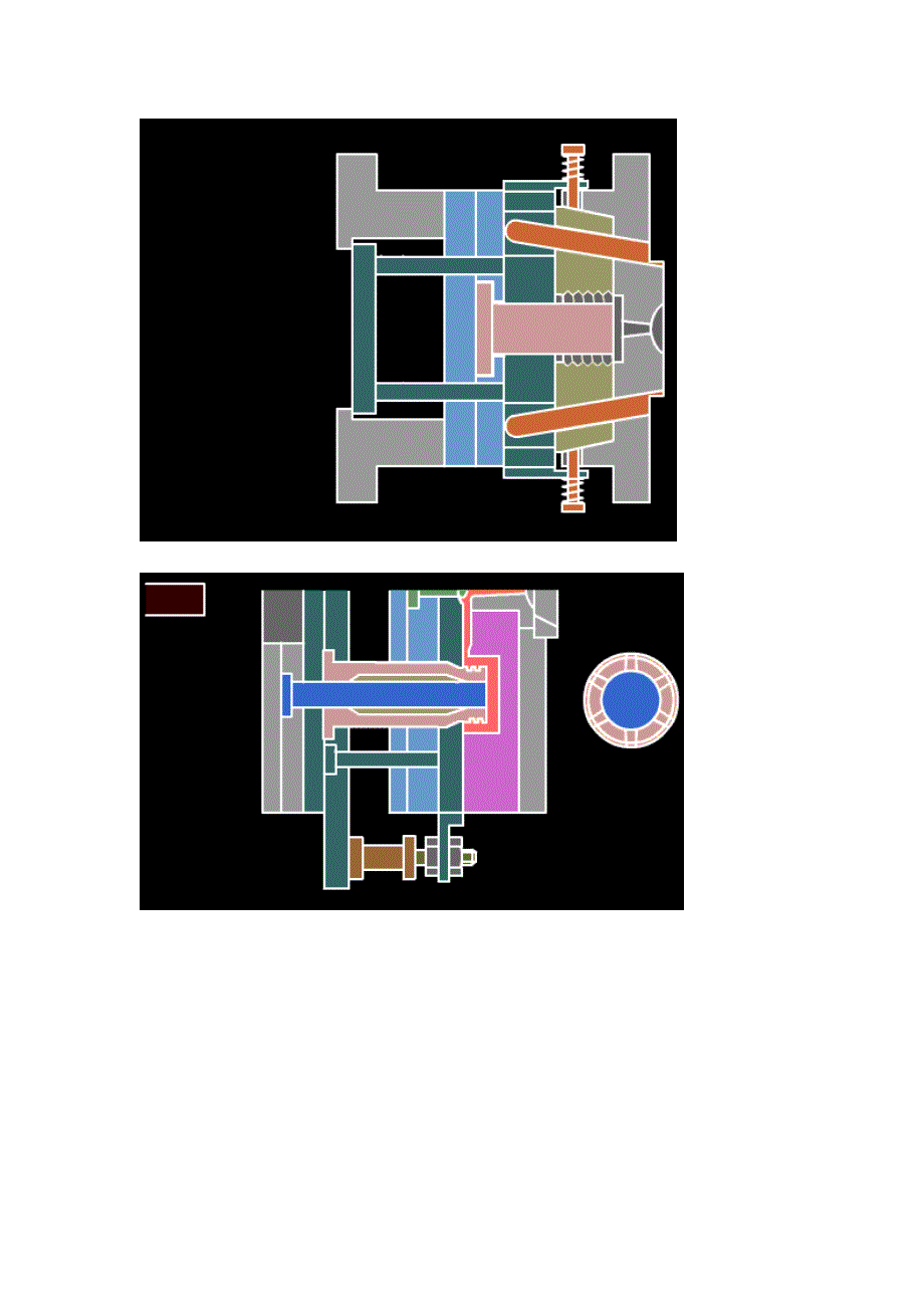 各种模具开模动画特写_第2页