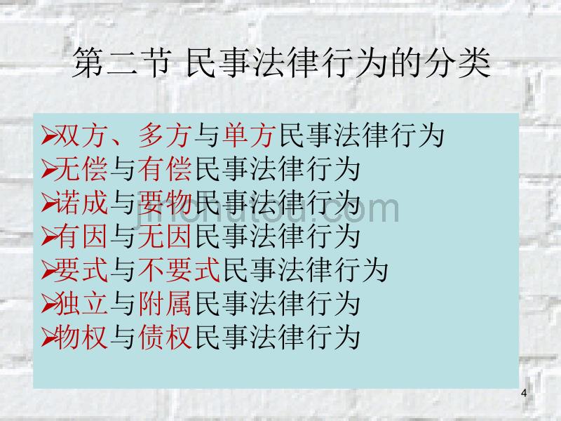 法律讲堂 第二章民事法律行为_第4页