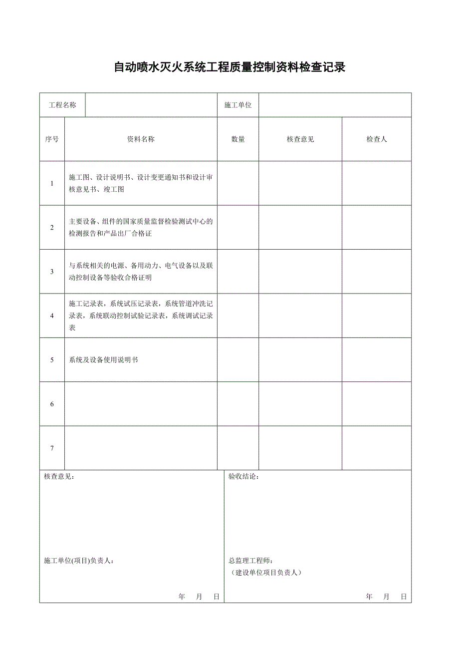 自动喷水灭火系统表格(修改版)_第4页