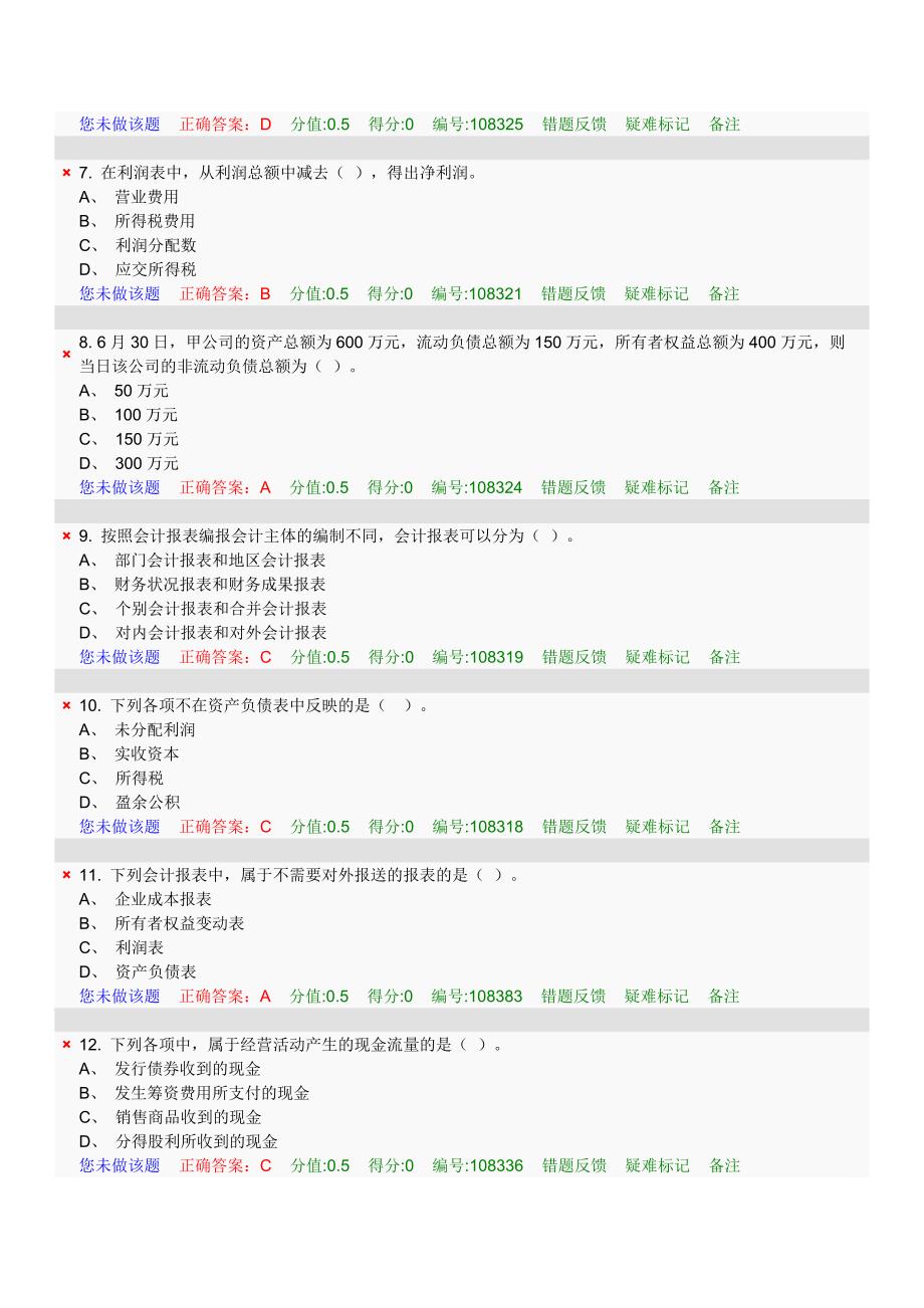 会计基础(旧大纲)第9章_第2页