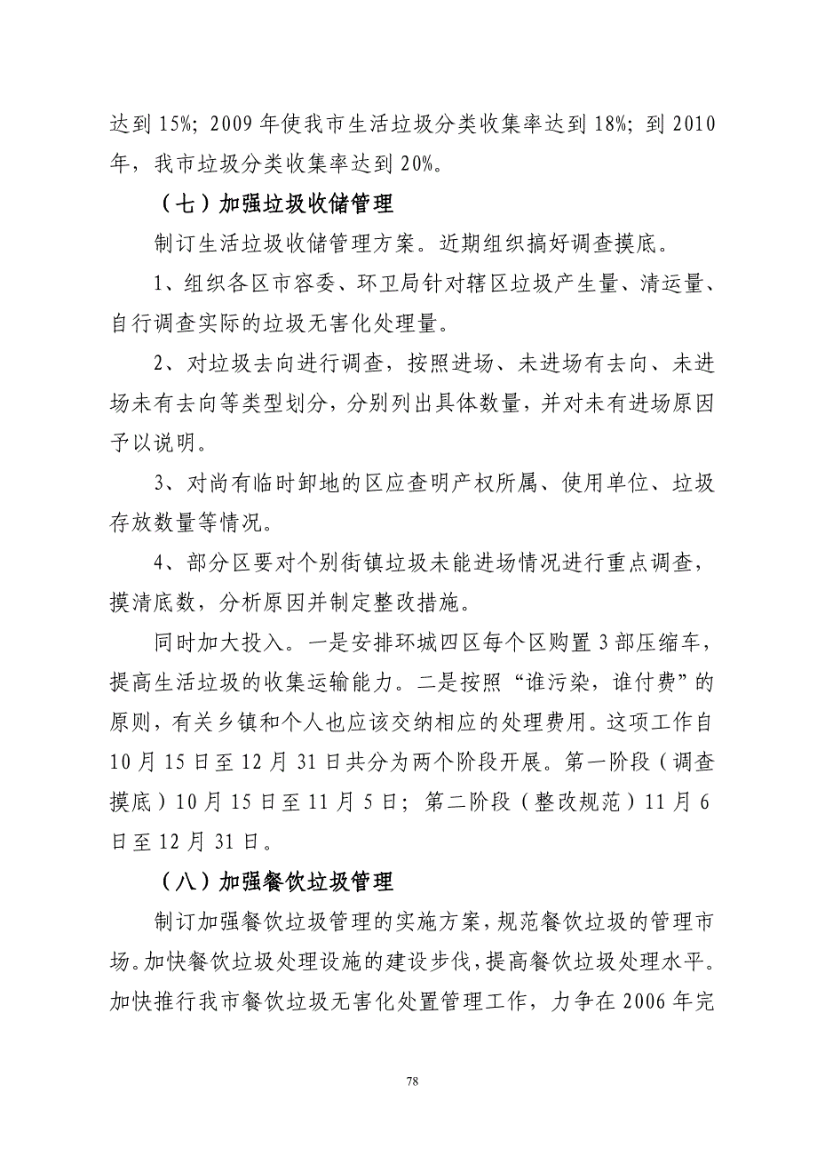 关于市容环境卫生工作的整改报告_第4页