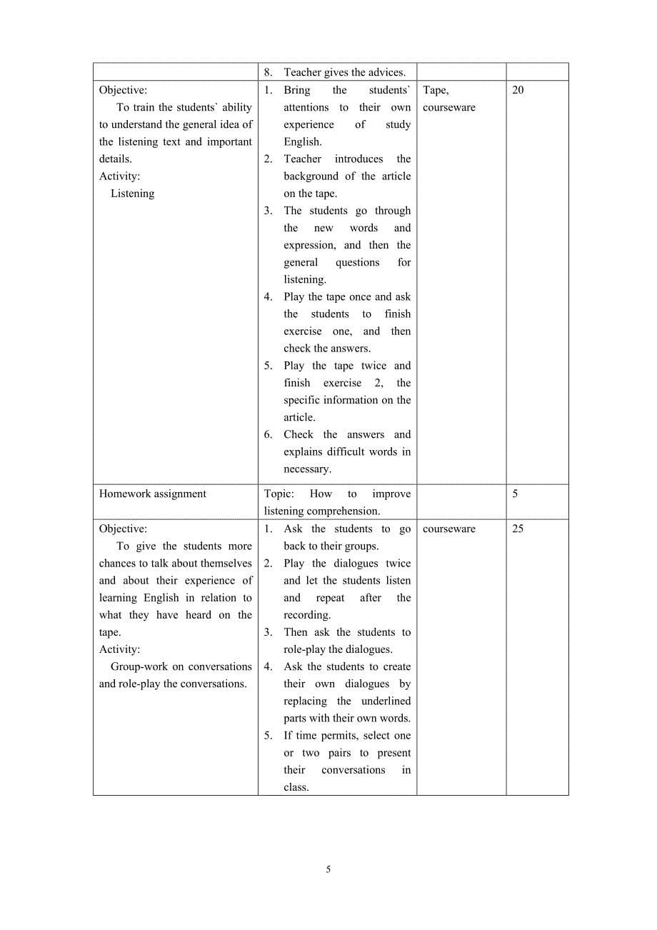 英语听说课教案_第5页