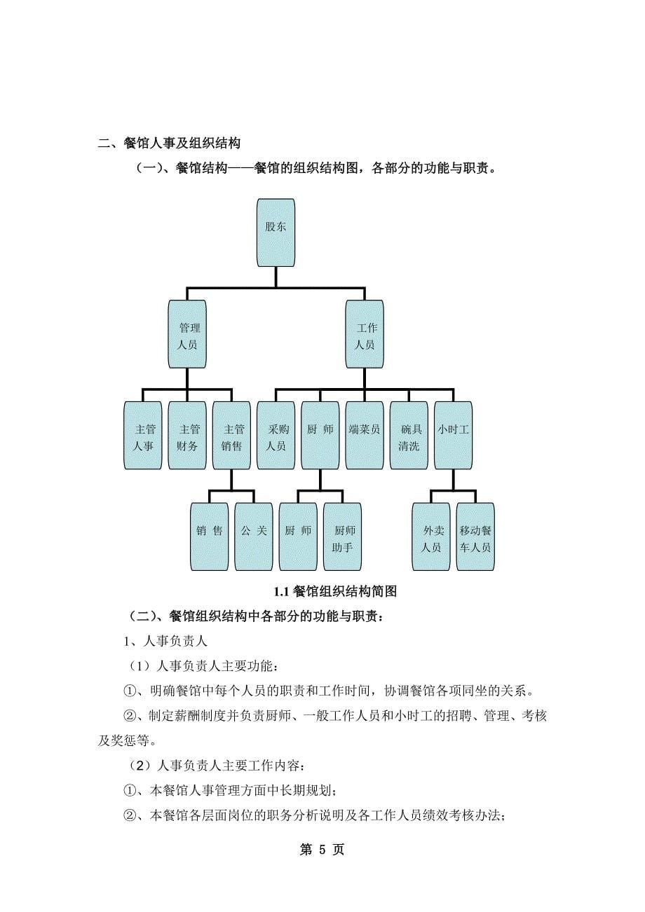 闽南特色小吃创业策划书_第5页