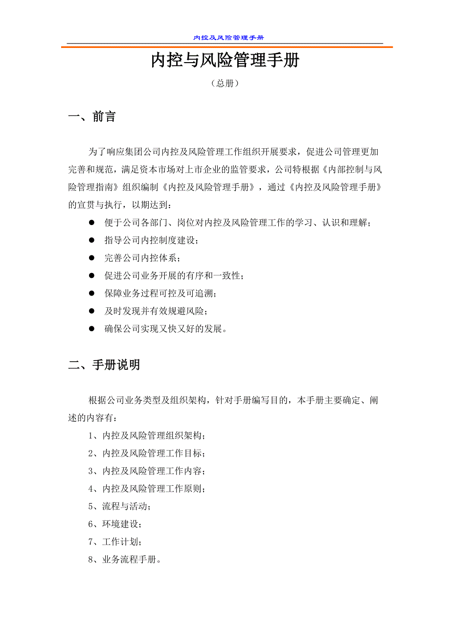 内控和风险管理手册模板_第3页