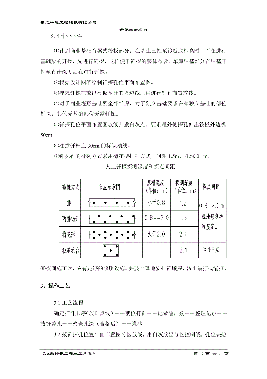 地基钎探施工方案(已通过)_第3页