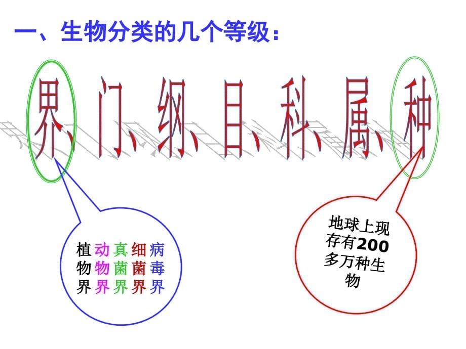 人教版八年级生物(上)第六单元第一章第二节_第5页