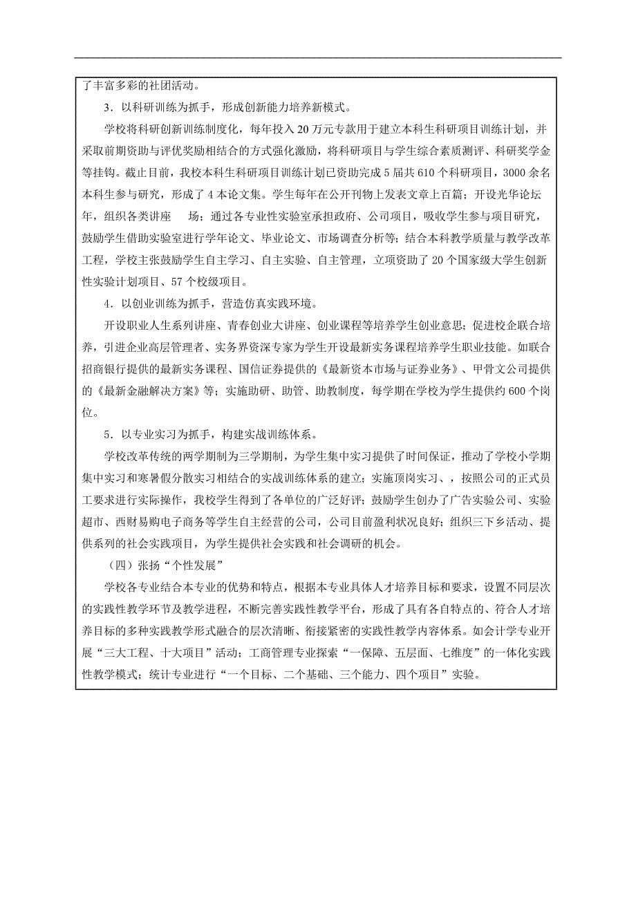 全方位创新立体化实践性教学体系 - 西南财经大学_第5页