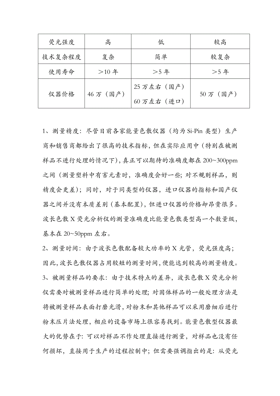 波长色散X荧光分析仪与能量色散X荧光分析仪_第2页