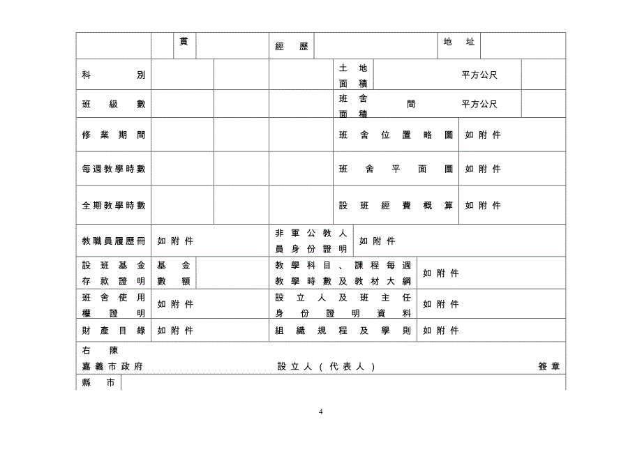 补习班立案申请书_第4页