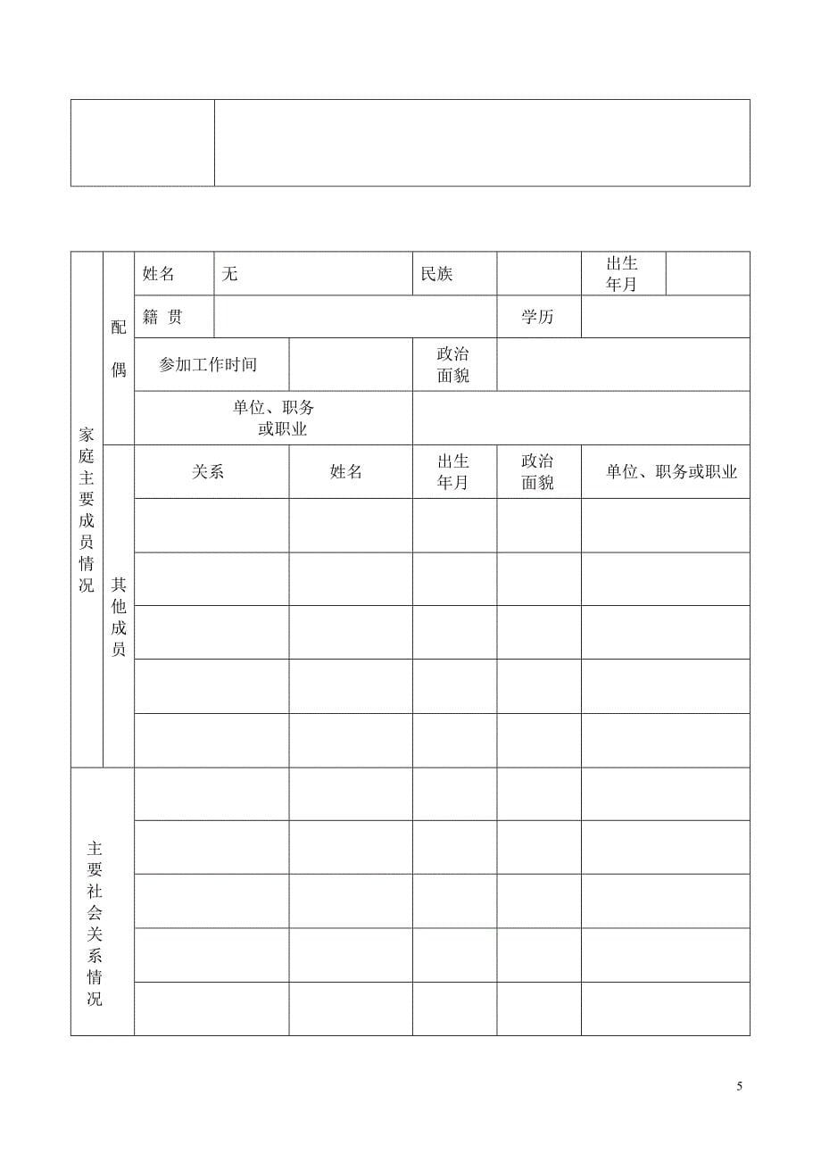 大学入党志愿书正规范文_第5页