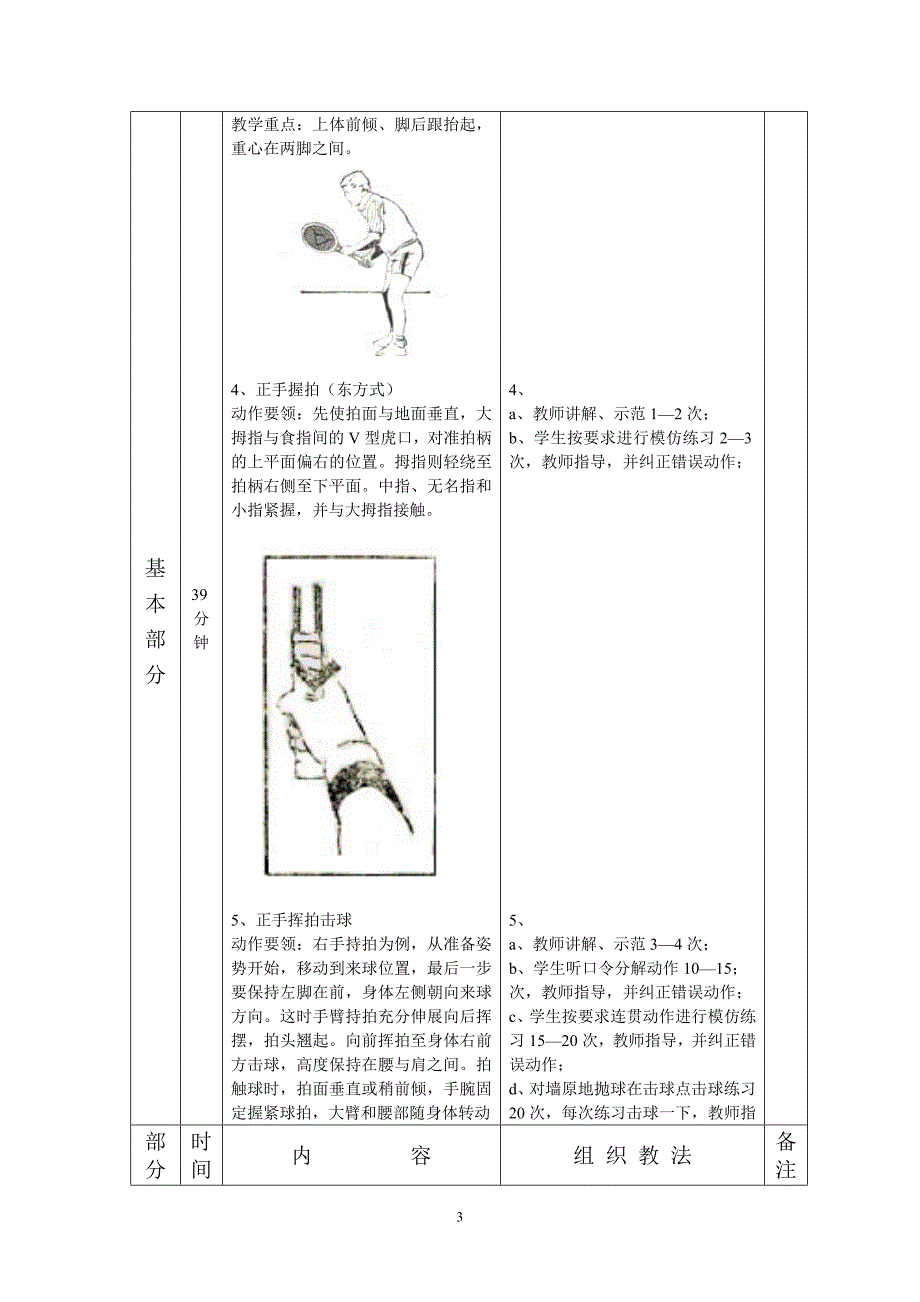 中山大学网球课教案_第3页