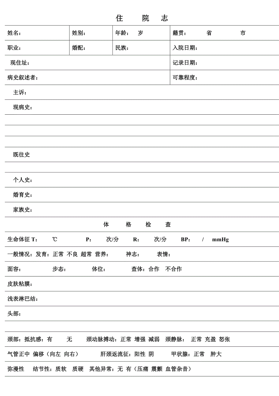 孟子岭卫生院住院志加宽正用_第1页