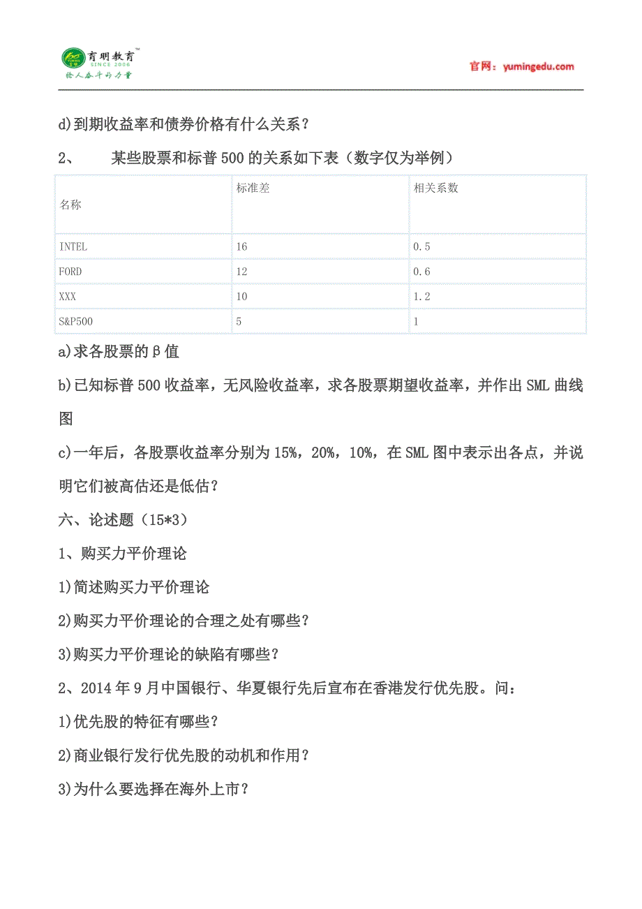 贸大金融-2015年考研真题经验解析 (47)_第4页