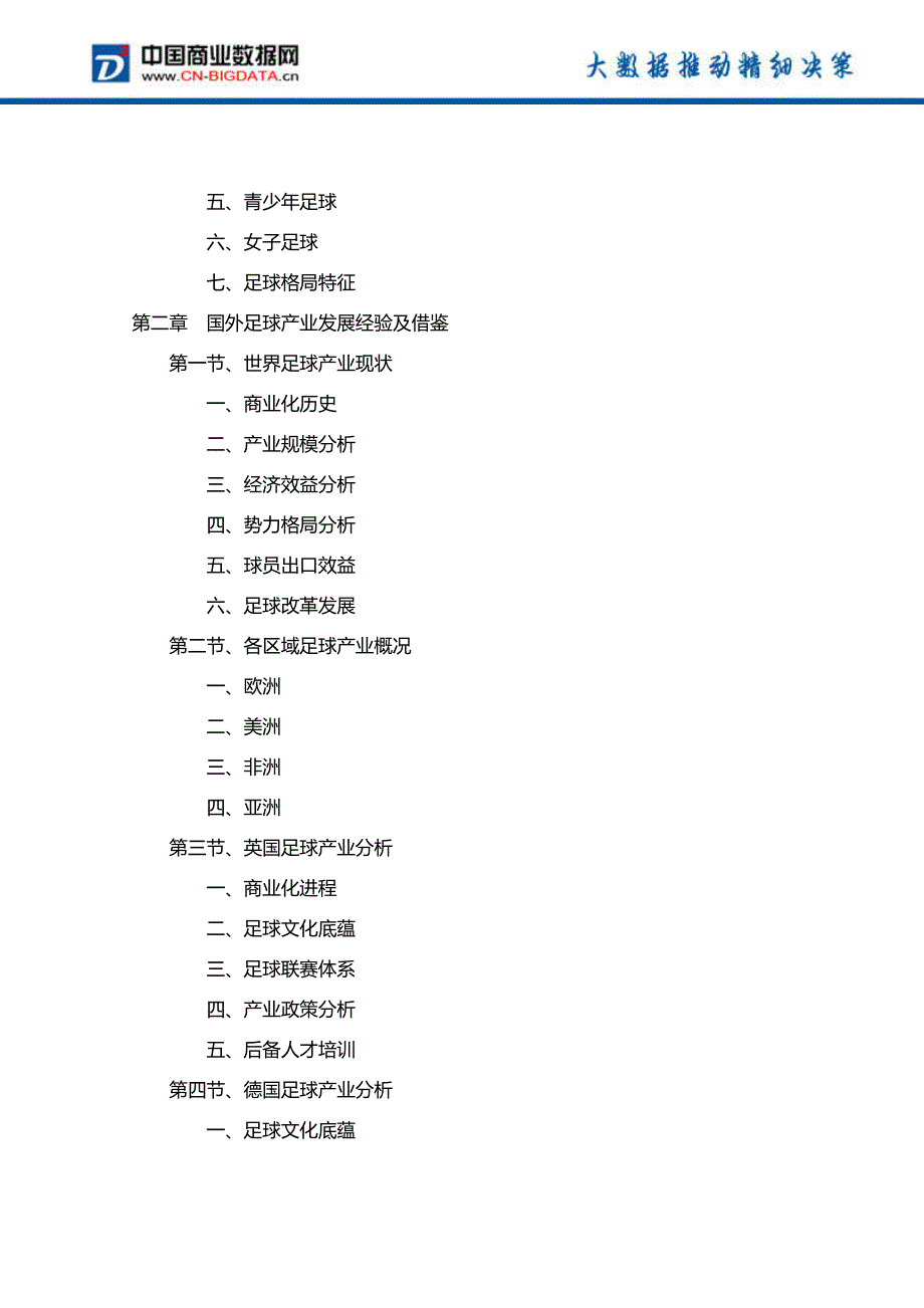 (目录)中国足球产业发展预测及投资规划研究报告(2017-2021年)_第4页