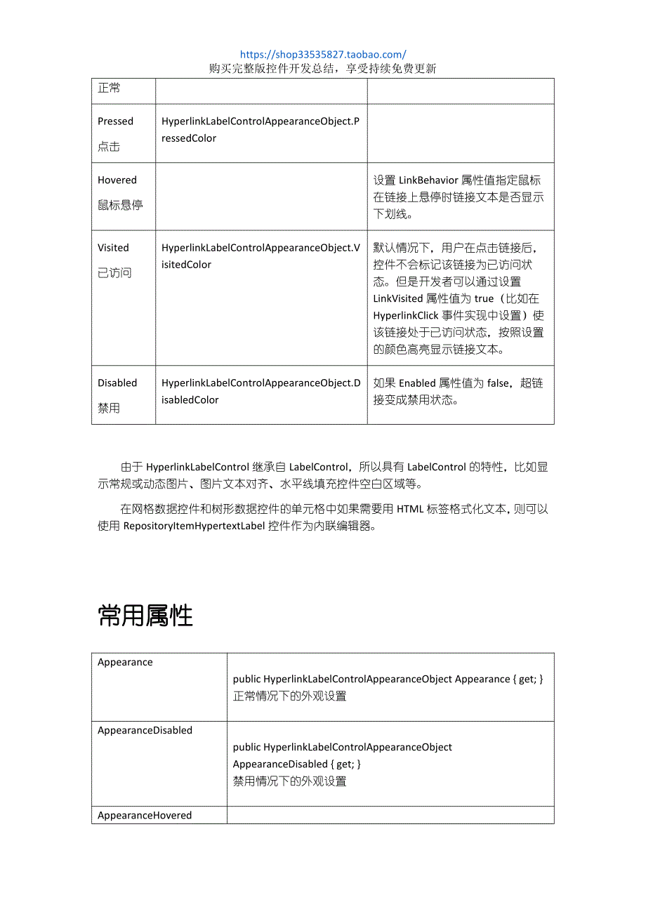 DevExpress HyperlinkLabelControl开发总结_第2页