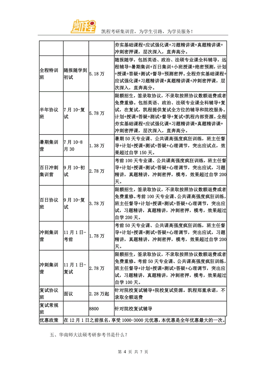 2018华南师大法硕考研参考书与就业_第4页