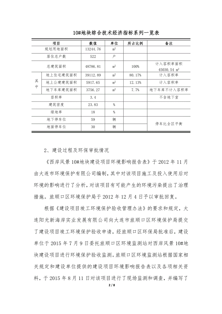 大连阳光建设项目竣工环境保护_第3页