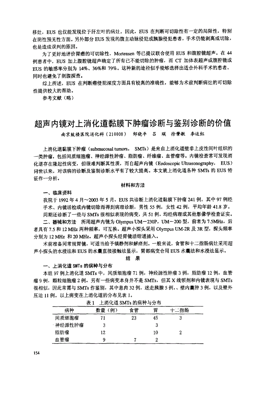 胃癌侵犯深度及可切除性的超声内镜判断价值_第3页