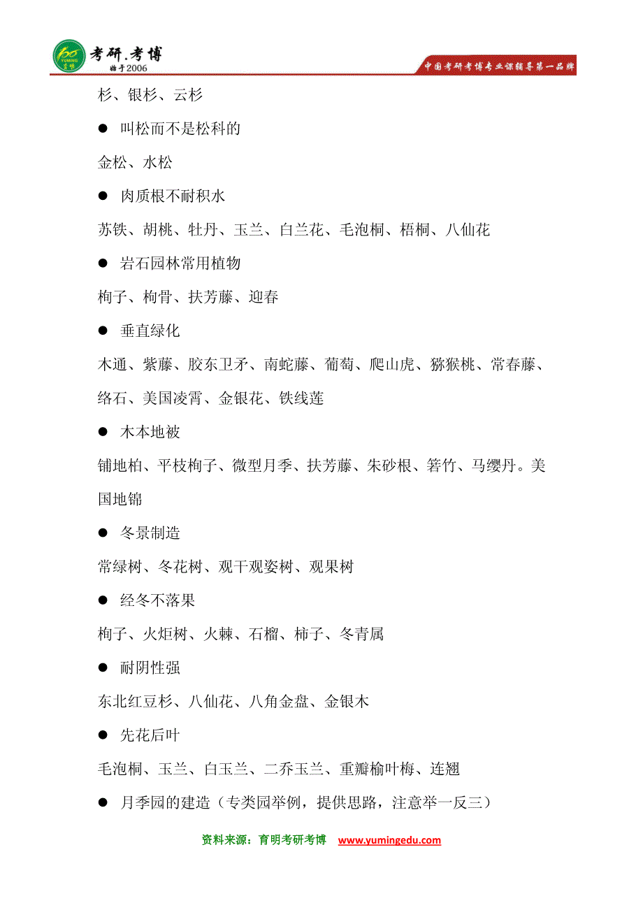 2016年北京林业大学风景园林专业专硕考研分数线历年考研历年真题考研专业课考研资料考研考研读书笔记4_第4页