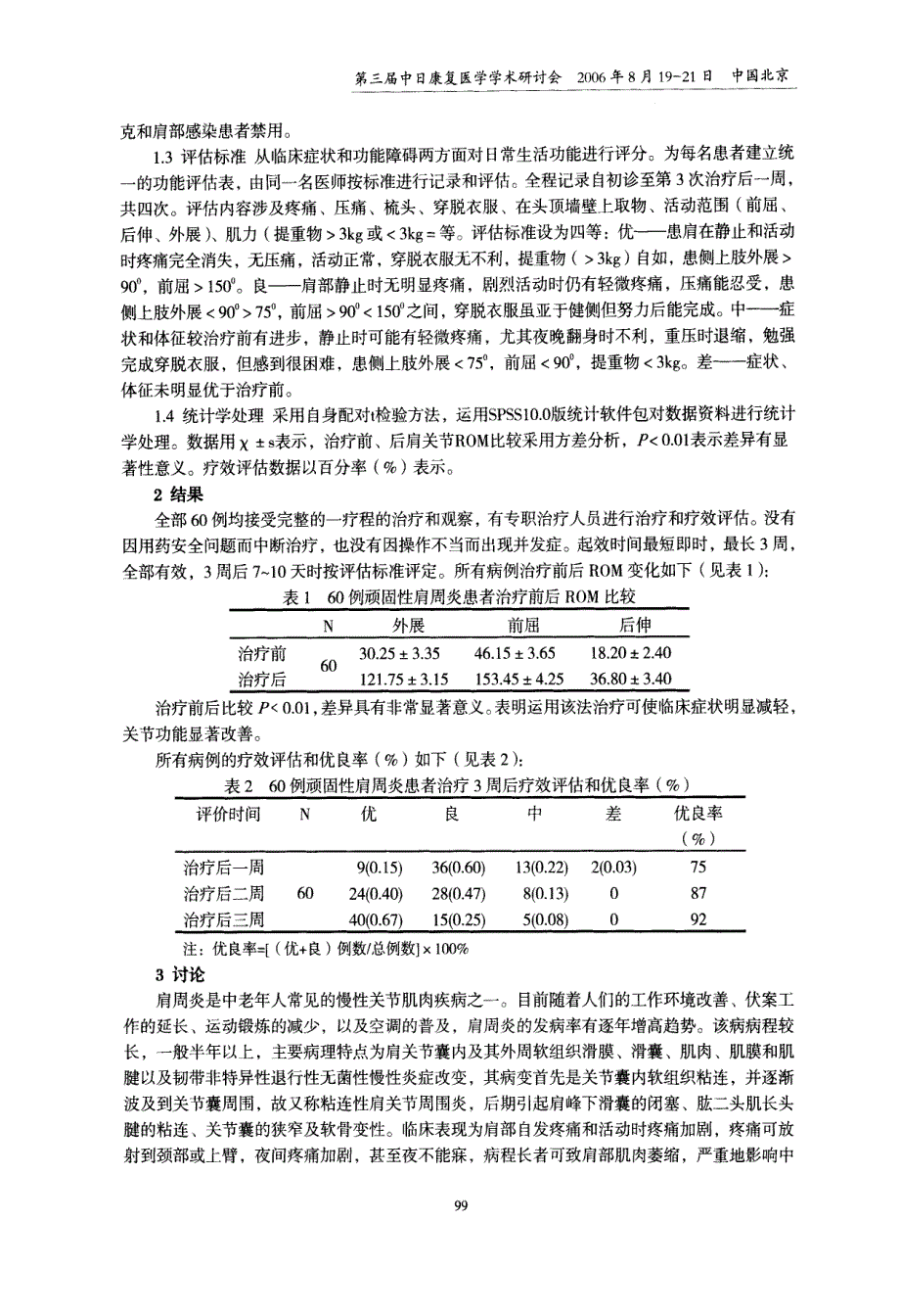 肩关节腔内注射透明质酸钠治疗顽固性肩周炎疗效分析_第2页