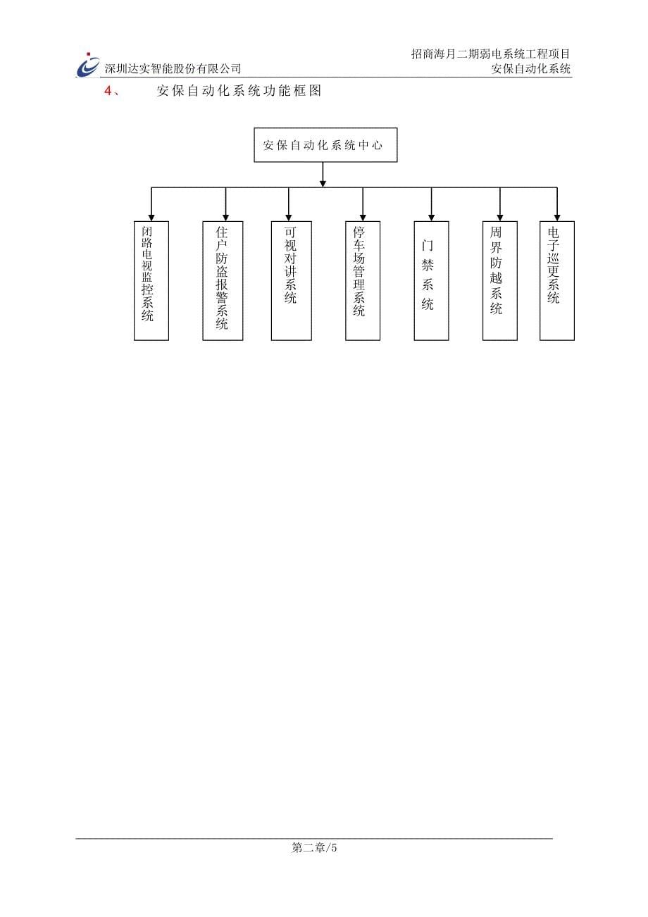 招商海月二期智能化施工方案_第5页